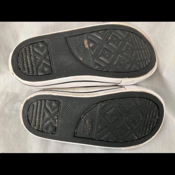 Toddler size 7 Converse Kids' Multicolor All Star Shoes - Picture 7 of 10